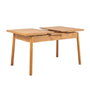 Hanah Home Santiago Atlantic Grey Conjunto de Mesa Extensible y Sillas
